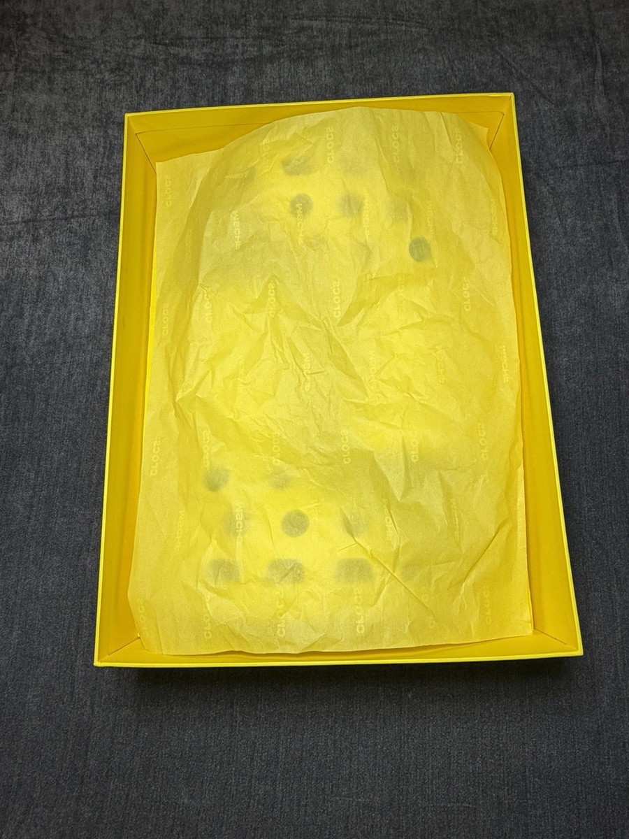 MSCHF X CROCS BIG YELLOW BOOTS CROCS SIZE 6 NEW WITH BOX | eBay