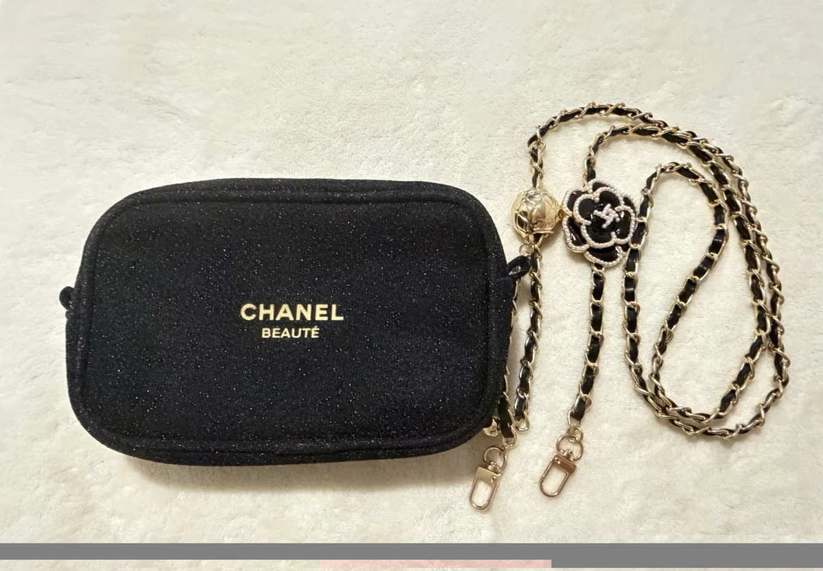 25+ CHANEL Black Fabric Makeup Bags & Cases for sale | Updated Oct