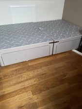 Small Double Divan Bed with 4 Drawers
