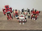 Transformers G1 Vintage Inferno Red Alert Wheeljack Sideswipe Ratchet Lot