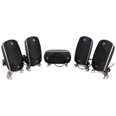 Logitech Z-5300 THX 5.1 Speakers Gaming Surround Sound Set Of 5 Fully Tested!