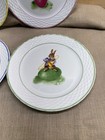 Williams Sonoma Bunny Band 8 Plates and 1 Platter Vintage — photo 2