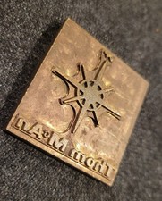 THOM MCAN: Timbro in pelle metallo #1058 strumento di stampaggio industriale stivale/scarpe