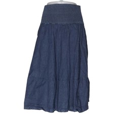 John Baner, Jeansrock, Größe: 52, Blau, Baumwolle/Elasthan, Denim, Damen #iGw