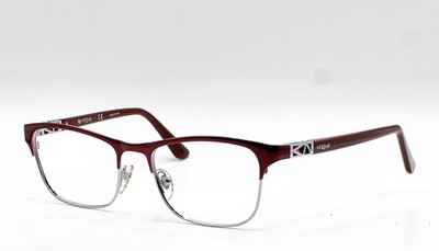 Vogue VO 3996 812 Bordeaux Silver Authentic Eyeglass Frames 53-18