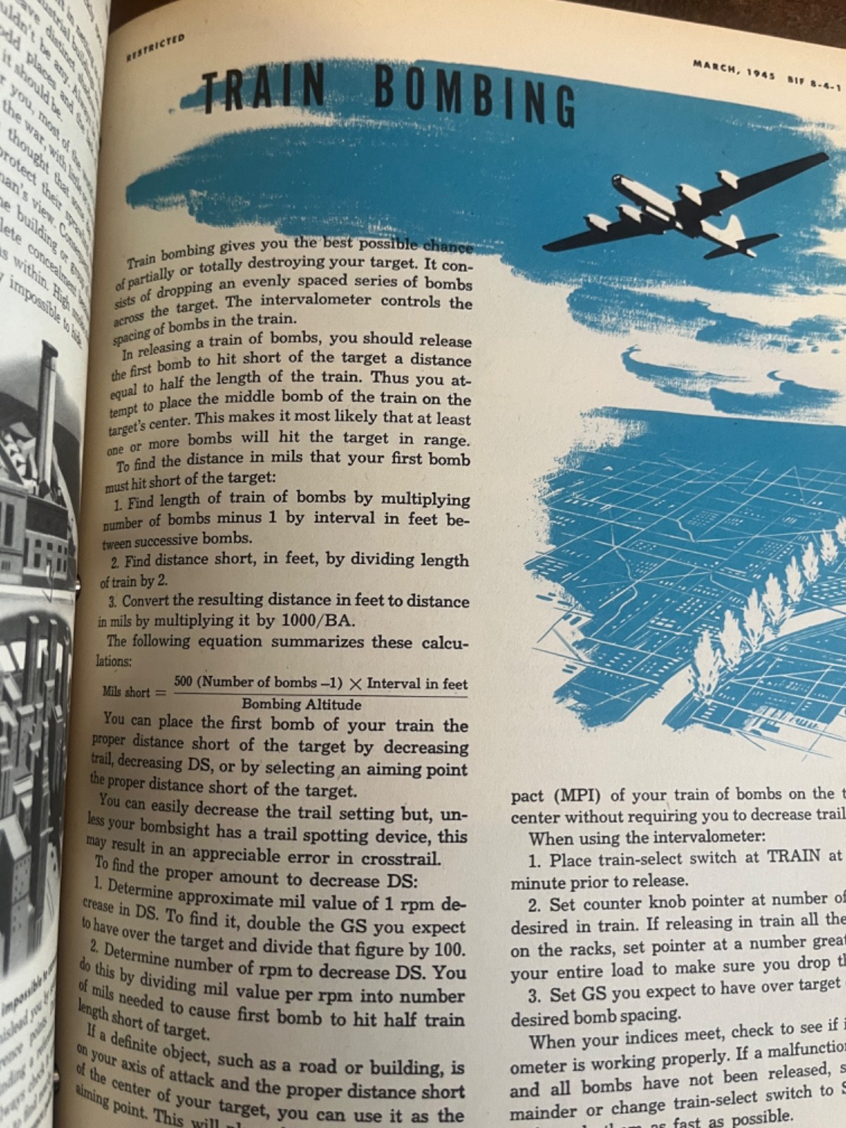 Genuine WW2 Bombardiers Information file USAAF  B17 B24 Flying Fortress image 4