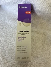 Hero Cosmetics Dark Spot Correct Spot Fading Vitamin C Serum.  .34oz
