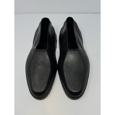Totes Mens Natural Rubber Overshoes Black Waterproof Galoshes Large Made USA