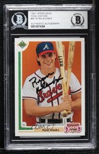BAS 1991 Upper Deck Final Edition Box Set Ryan Klesko #8F BGS Authentic Auto ow6