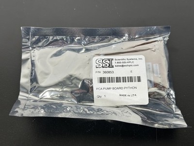 SSI Scientific Systems 360853 PCA Pump Board Python HPLC Control Board New