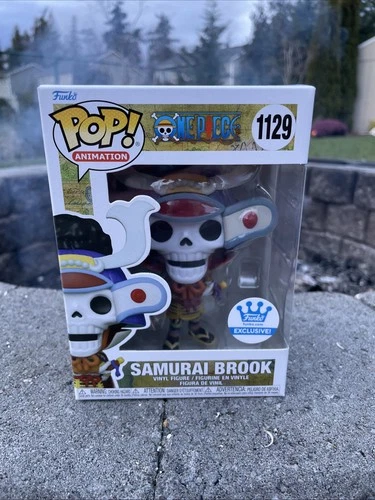 Funko Web Shop Exclusive Pop! One Piece Samurai Brook #1129 Vinyl Free Protector