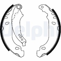 Bremsbackensatz Delphi LS1848 FüR Peugeot SW 2A 206 2E Van LPG Hdi Eco 2LKFWA