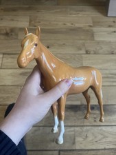 Beswick Palomino Thoroughbred Horse Gloss Statue figure 