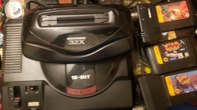 Sega Genesis 32x Ready To Go 7 Games