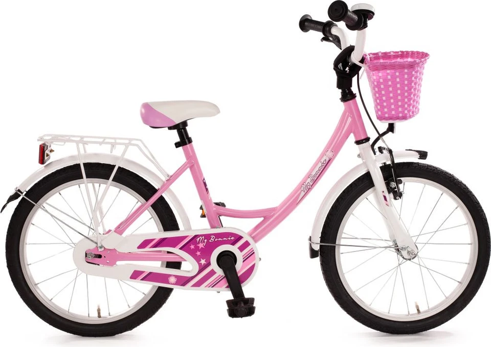Bachtenkirch Kinderfahrrad 18 Zoll MY BONNIE Rosa/Weiß (434-MB-00)
