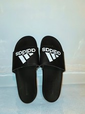 Adidas Adilette Comfort Slide in Core Black/Cloud White, GY1945, size US 12
