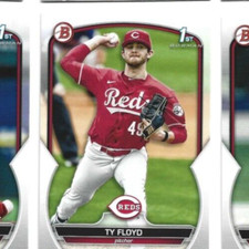 2023 Bowman Draft Cincinnati Reds Ty Floyd 1st Bowman card