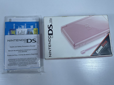 Metallic Metallic Rose Nintendo DS Lite (BOX ONLY) Gamestop