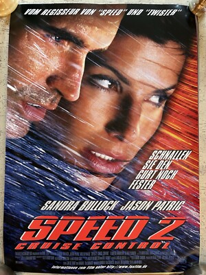 filmplakate original gerollt Speed2-Cruise control 59x83,5