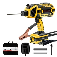 Handheld 110V 120Amp ARC Welder, Portable IGBT Inverter Wedling Machine