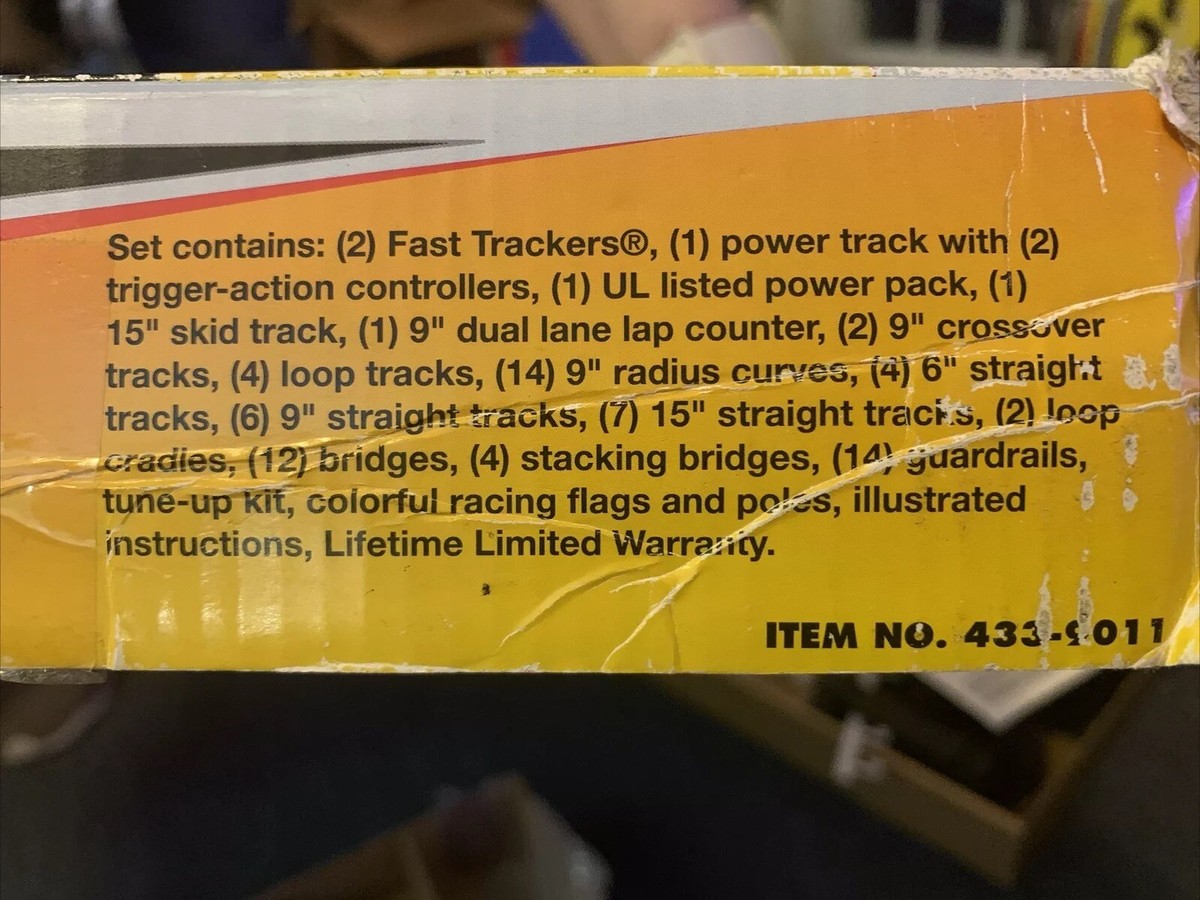 Life-Like Racing Turbo Blaster - Nascar - HO 35 ft Electric Slot