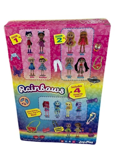 Nuevo Muñeco Arco Iris Boxy Girls Edición Limitada - Goldie (Color Amarillo) - Nuevo - Imagen 4 de 4