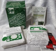NUMATIC HEPO-FLO HIGH EFFICIENCY FILTERS NVM-1CH 8 FILTERS 604015 - NEW UNUSED