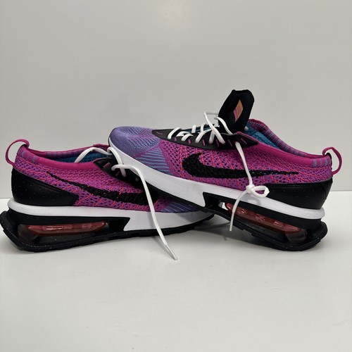 Women's Nike Shoes Air Max Flyknit Racer Next Fuchsia Dream FD0822-500 Size 7.5 - Picture 9 of 11