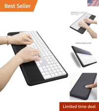 Large Silicone Keyboard Wrist Rest - Ergonomic Design for Pain Relief and Style