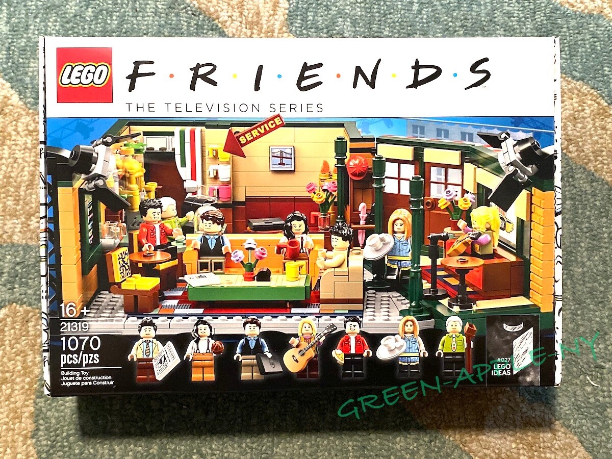 LEGO 21319 FRIENDS Central Perk Cafe LEGOS Ross Rachel Monica