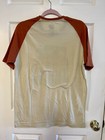 HELP! The Beatles Cotton Blend Orange Cream Baseball Tee Size L Apple Corp Y2K — photo 4
