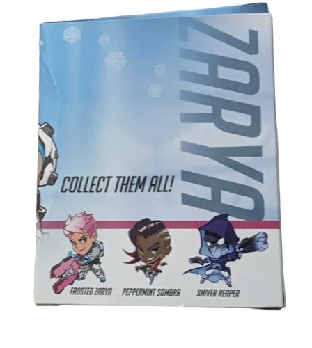 Blizzard Overwatch Zarya Winter Wonderland Frosted Figure Cute But Deadly New - Picture 4 of 7