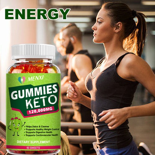 KETO BHB Gummies PURE Ketone FAT BURNER Advanced Weight Loss Diet Pills Ketosis - Picture 3 of 14