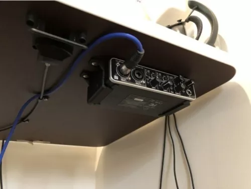 Unter Schreibtisch / Tisch Halterung für Behringer U-Phoria UMC204HD Audio