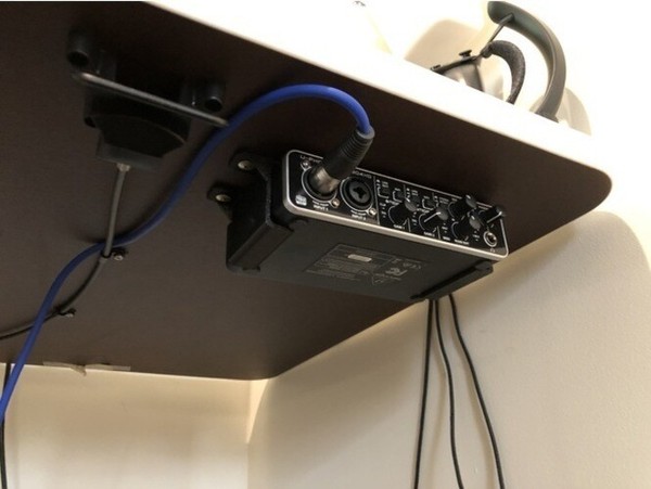 Unter Schreibtisch / Tisch Halterung FüR Behringer U-Phoria UMC204HD Audio-image