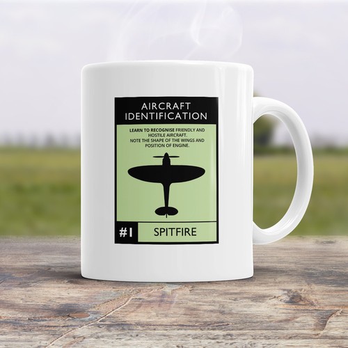 Spitfire Supermarine Flying Legend, Mug, WWII Aircraft Gift For Men and Women - Picture 3 of 7