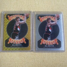 2021-22 Donruss Optic Bill Walton Winner Stays Gold Wave Prizm - SSP