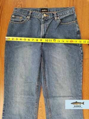 PBX Basics Denim Blue Jeans, Size 10