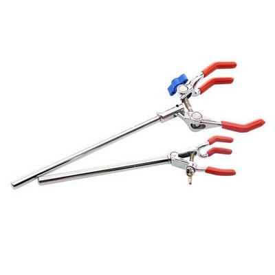 Adjustable Three Finger Clamp - Lab Flask & Condenser Holder Set