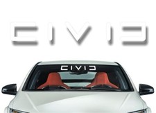 21 C I V I C Windshield Window Banner Vinyl Decal Illest Jdm Graphic Sticker