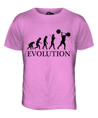 WEIGHTLIFTER EVOLUTION OF MAN UNISEX HOODIE MENS WOMENS GIFT WEIGHTLIFTING