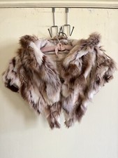 Genuine Spirit Hoods Jack Rabbit Viking Hooded Shoulder Shawl Gold Linen Lining