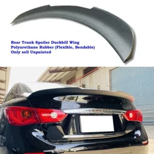 Flat Black 255YC Type Rear Trunk Spoiler Wing Fits 2011~2012 Fisker Karma Sedan