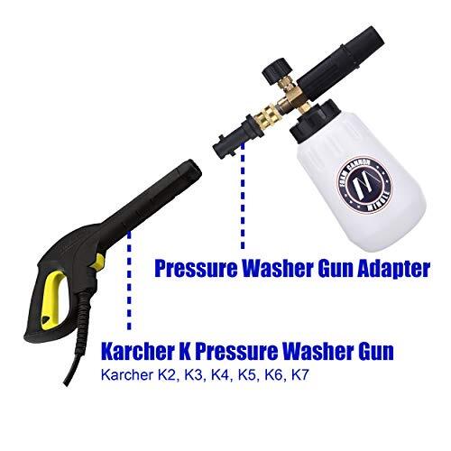 M MINGLE Foam Cannon Replacement Parts for Karcher K2 K3 K4 K5 K6 K7