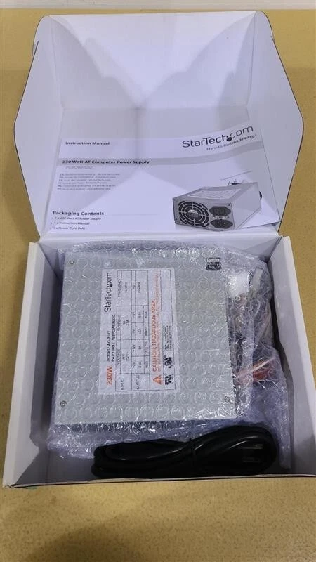 StarTech PS2POWER230 230W AT AT Replacement Power Supply - Image 2 of 2