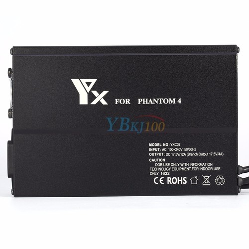 4 in 1 Multi Battery Fast Charger Remote Control Charger for DJI Phantom 4 US - Picture 4 of 12