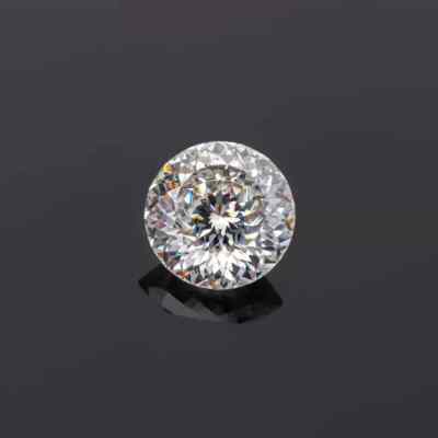 1 Ct Natural White Diamond Round Portuguese Cut VVS1 D Grade GDGL Certified H11