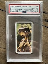 1982 E.T. The EXTRA TERRESTRIAL #7 Rare NABICSO PSA 7 POP 2 & Only 3 Higher!!