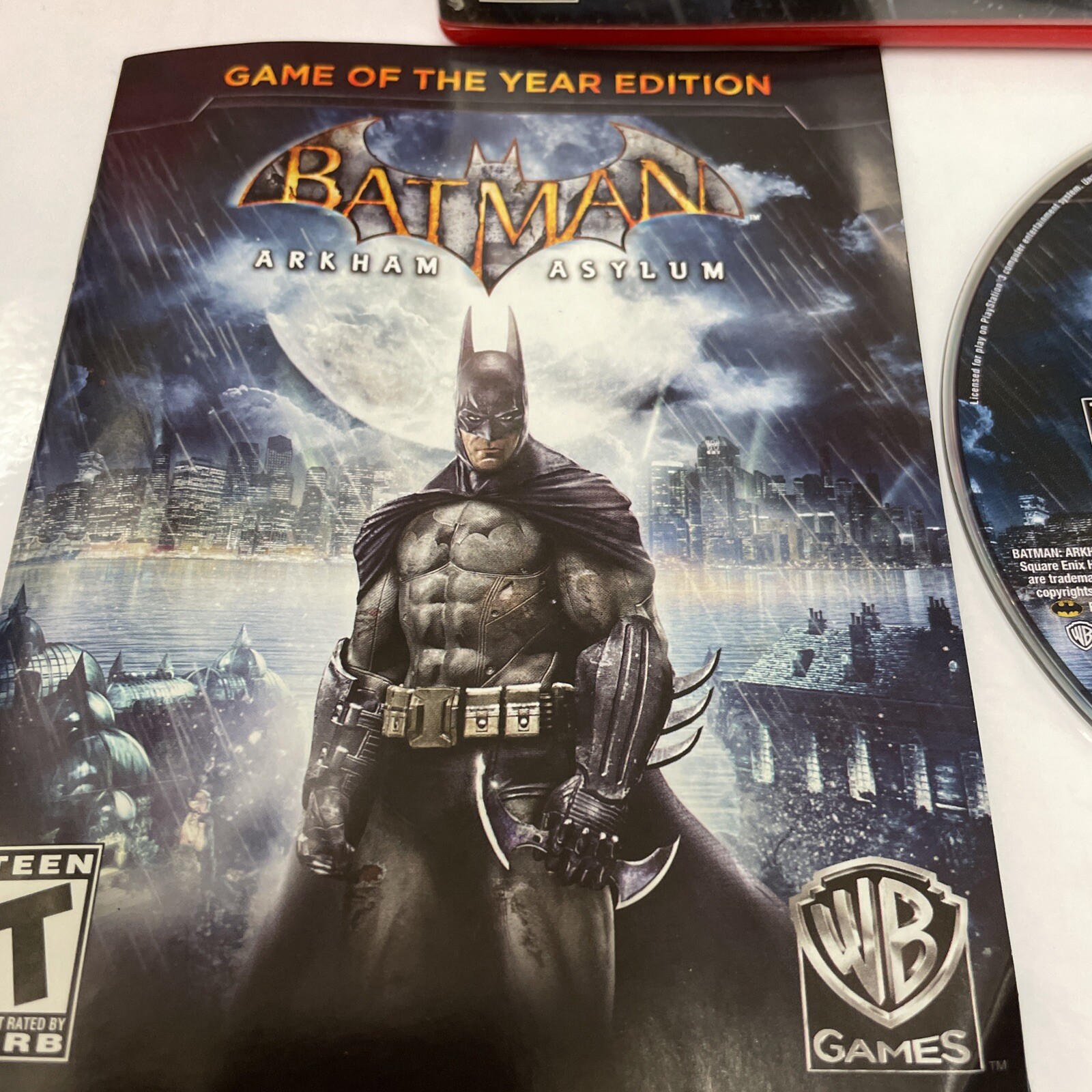 Batman Arkham Asylum Game Of The Year Edition - Ps3 (Greatest Hits)  (Seminovo) - Arena Games - Loja Geek