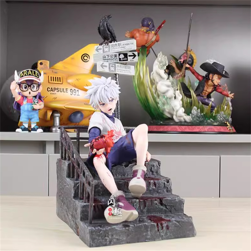 Banpresto Killua Zoldyck Personnage mémorable de la saga Hunter X Hunter 8 cm Multicolore| Techinn